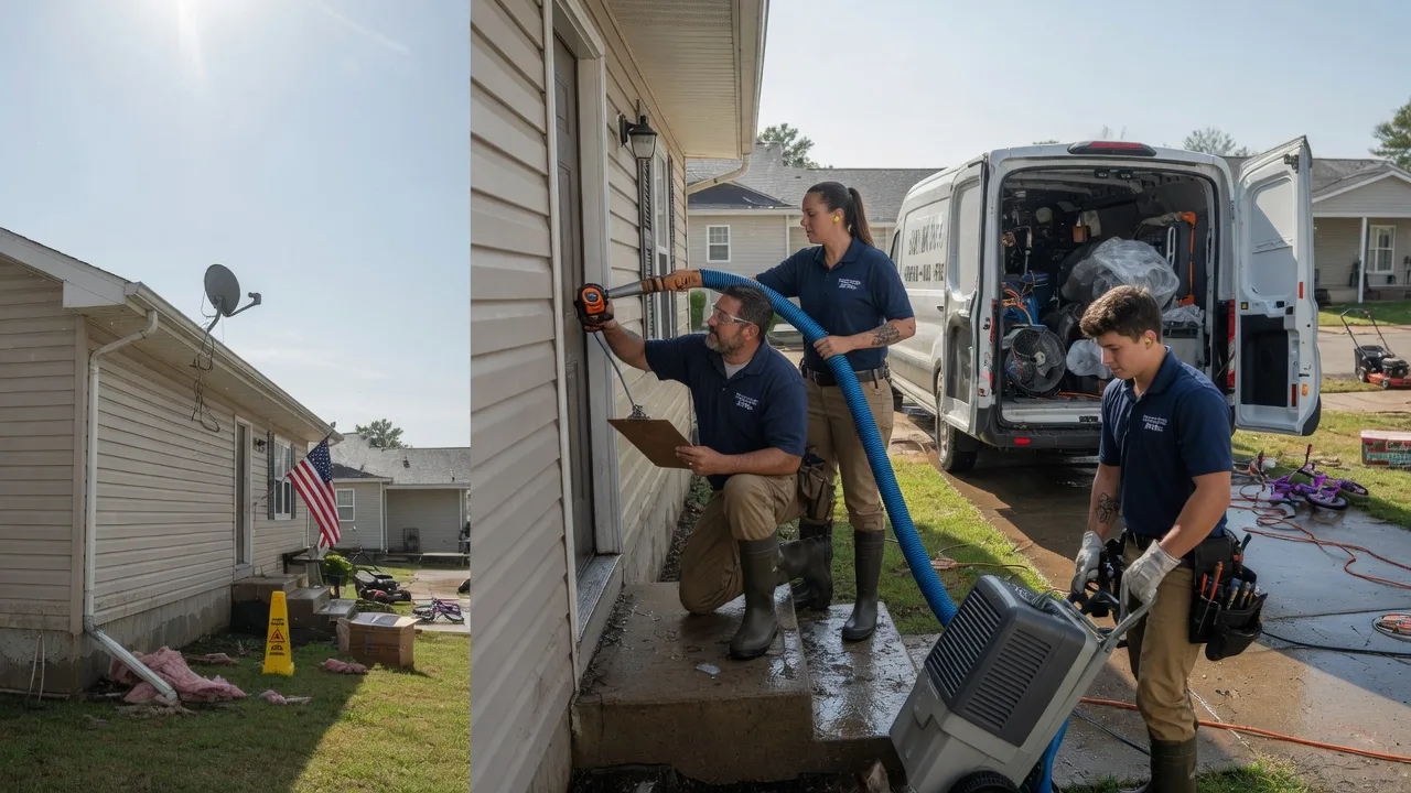Ceiling Water Damage Restoration in Wakonda, SD near me